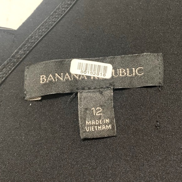 🛍️ BANANA REPUBLIC Wrinkle-Resistant Stretch Neoprene Sheath Dress - Size 12 - Picture 10 of 12